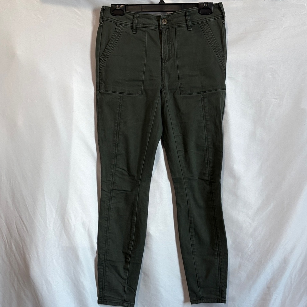 Olive Skinny Pants